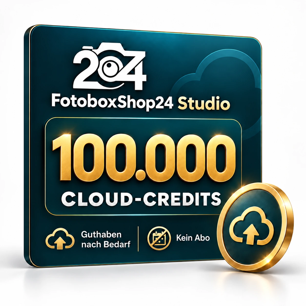 FotoboxShop24 Studio Paket mit 100.000 Cloud-Credits
