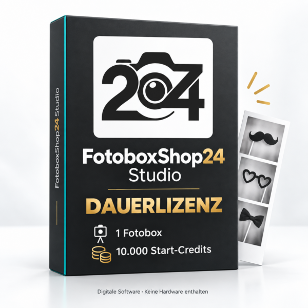 FotoboxShop24 Studio Software als Dauerlizenz